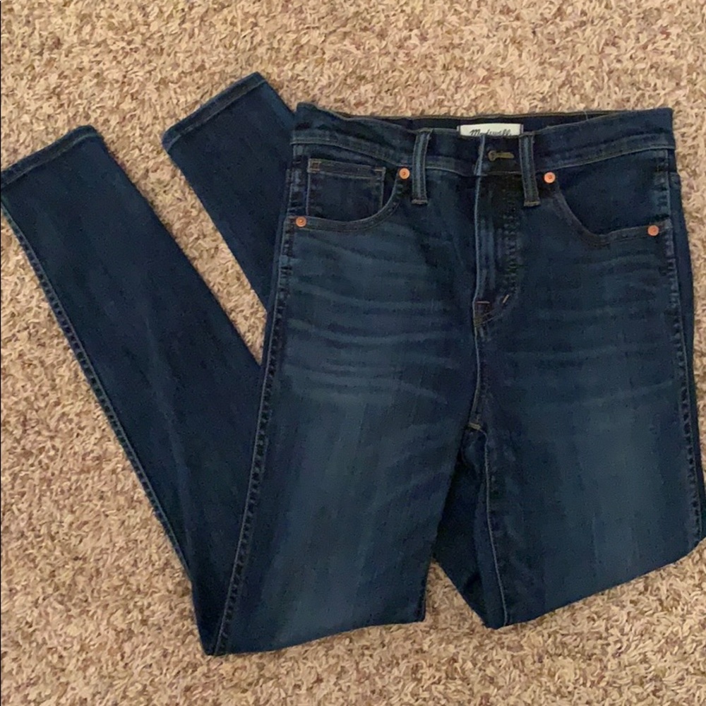 10in high rise Madewell Jeans